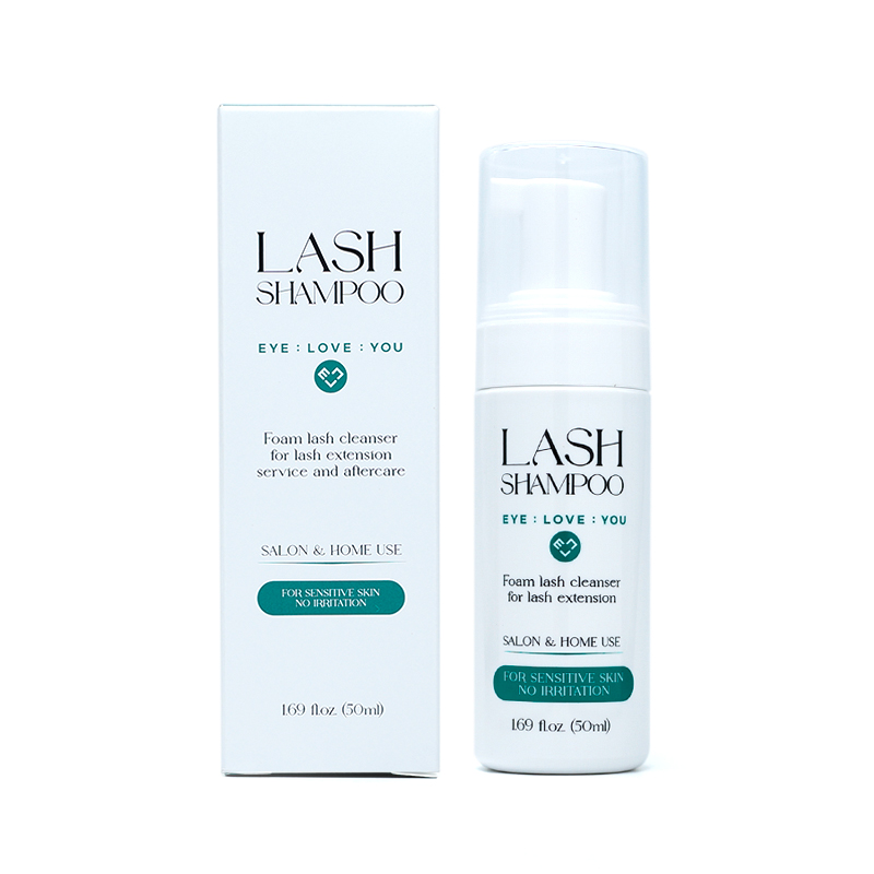 Eyelash Extension Wash - 50ml Wimperverlenging Shampoo Ooglid Schuimende Reiniger