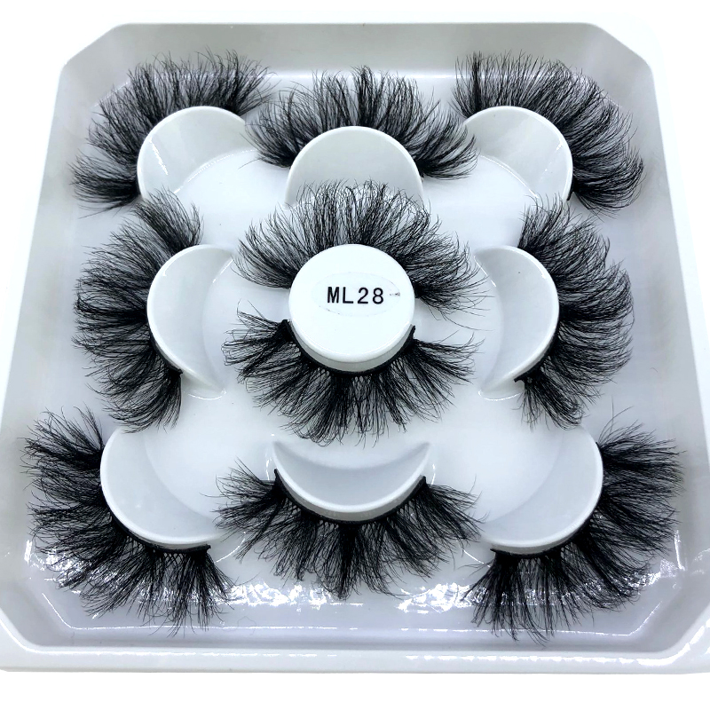 Eyelash Extension Full Set - Nieuwe 5 Paar 8-25mm Natuurlijke 3D