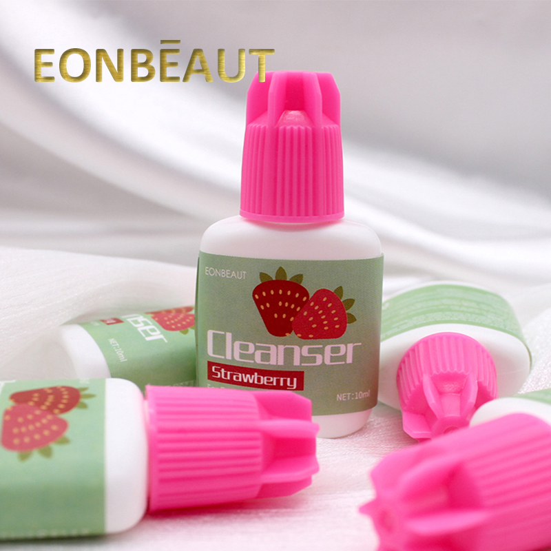 Eyelash Extension Wash - 5 Flessen Eonbeaut Wimper Extensie Aardbei