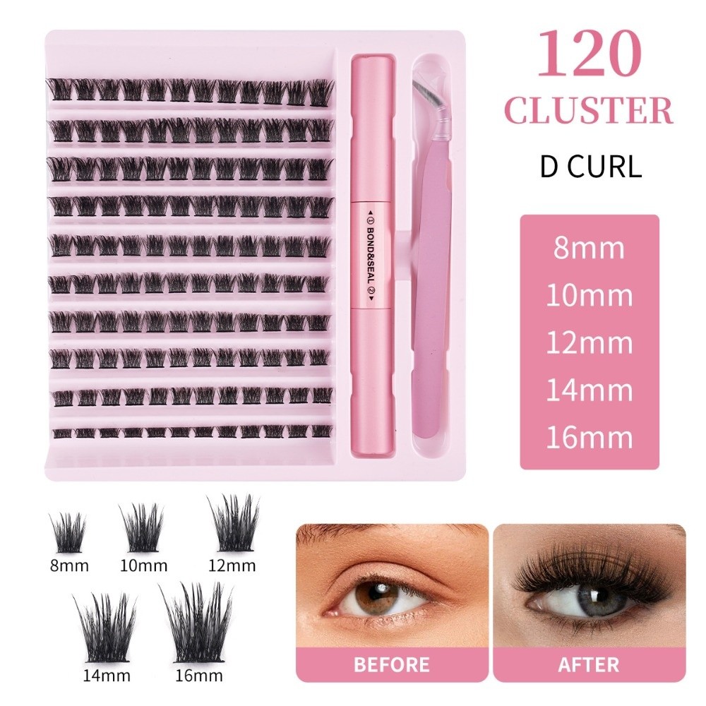 Eyelash Extension Cluster - Hoge kwaliteit Bond and Seal valse
