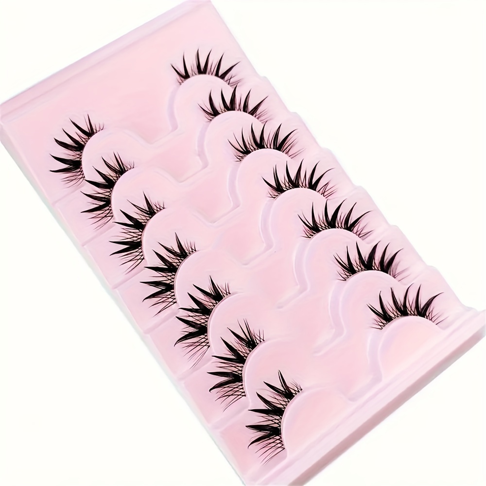 7 Paar Half Eye Nepplatsen Nat - Eyelash Extension Japan recensie en prijs