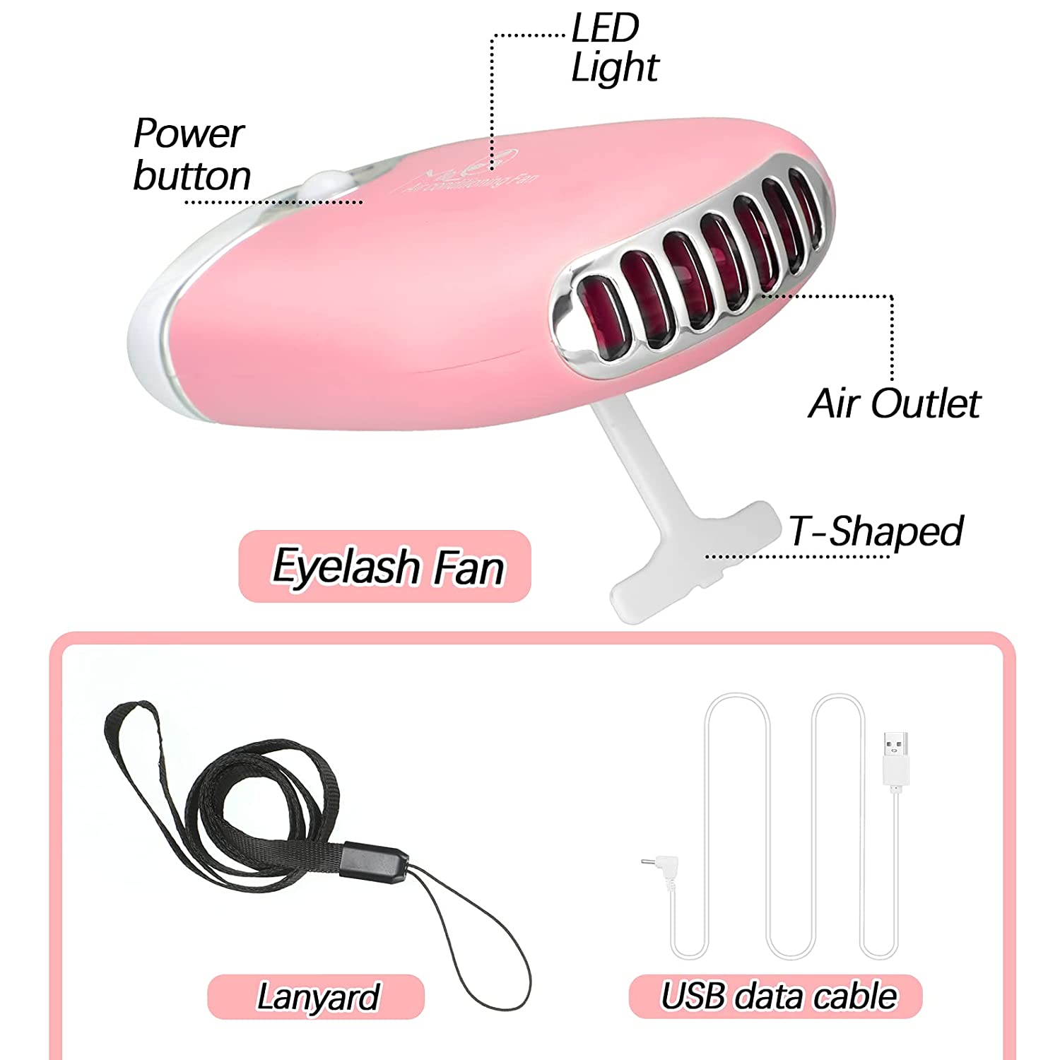 3 in 1 USB Airconditioning Las - Eyelash Extension Fan recensie en prijs