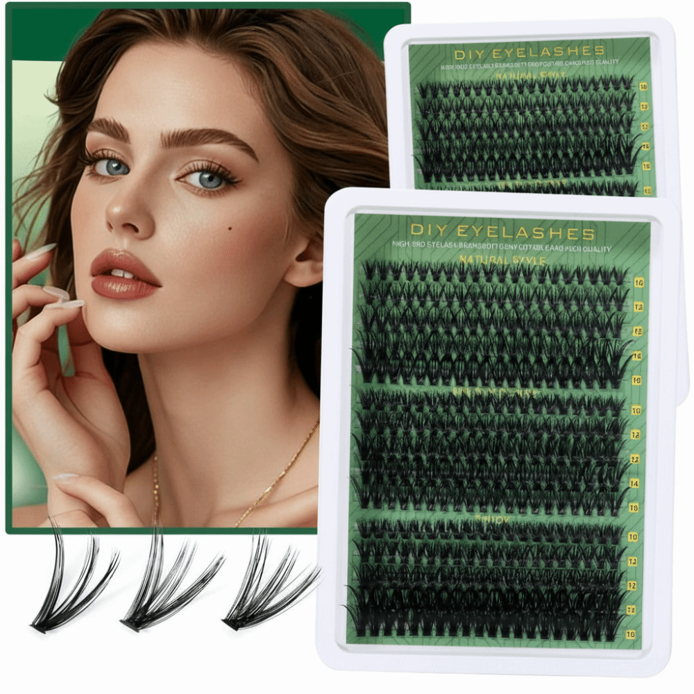 Natuurlijk uitziende valse wim - Eyelash Extension Cluster recensie en prijs