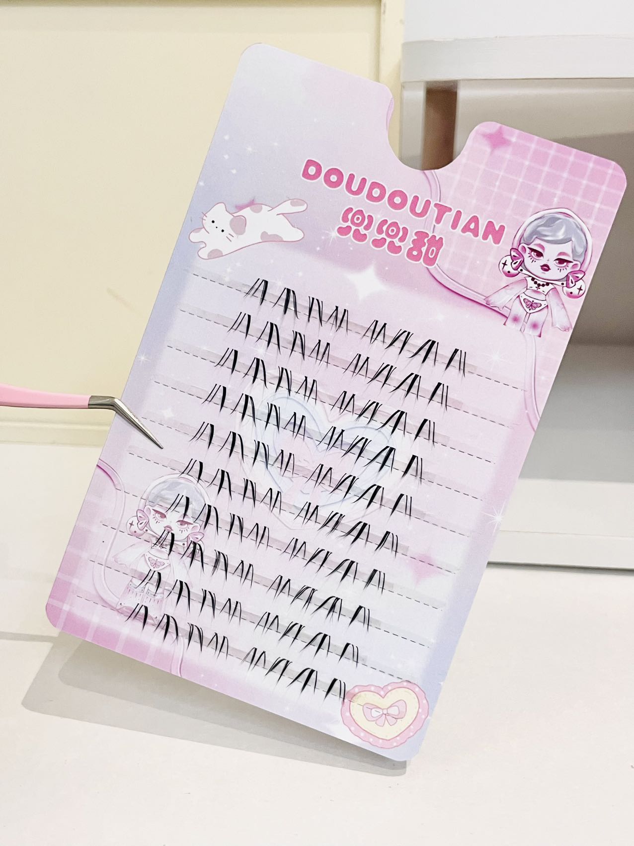 Doudoutian Cool Wolf Aziatisch - Eyelash Extension Japan recensie en prijs