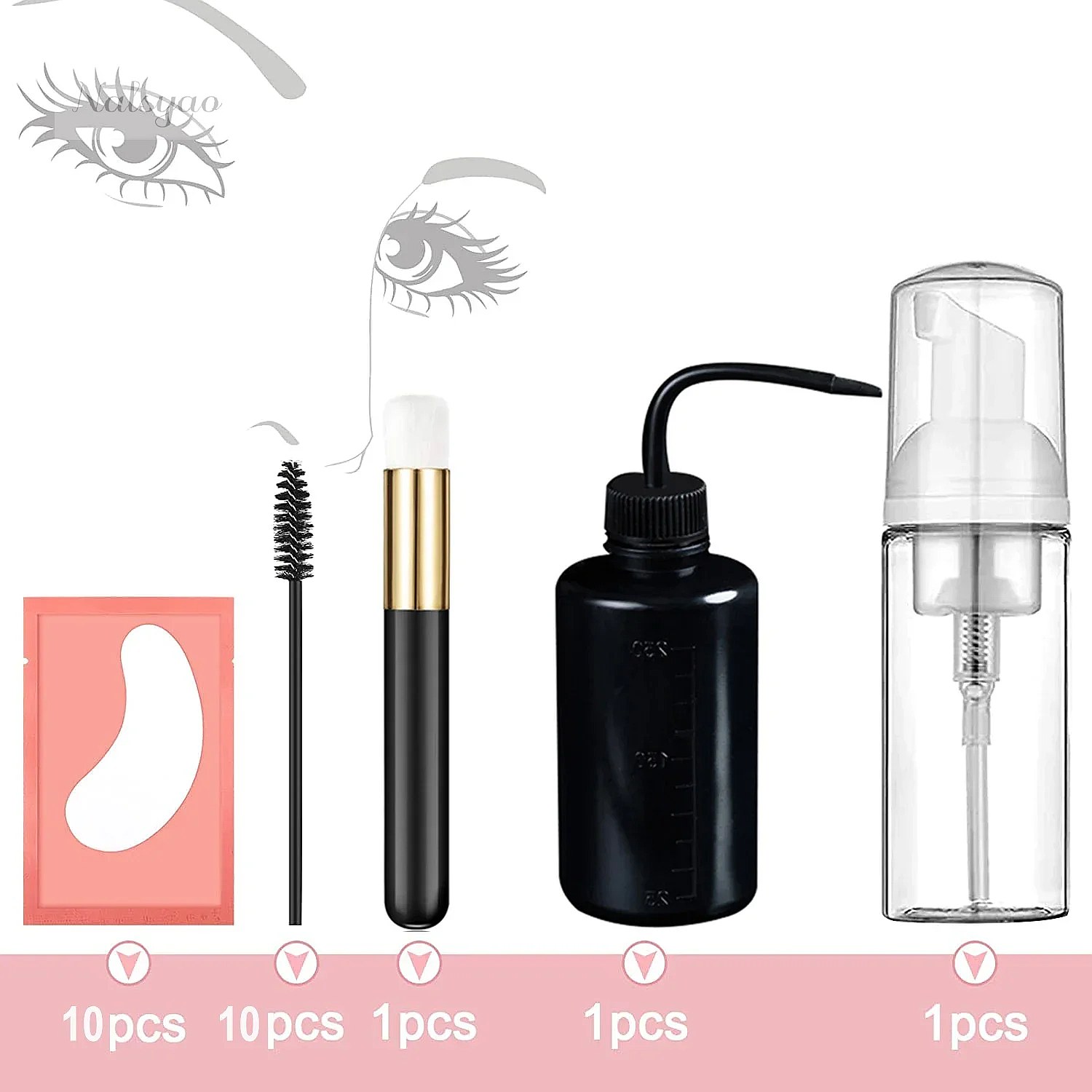 Reinigingsset voor wimperexten - Eyelash Extension Wash recensie en prijs