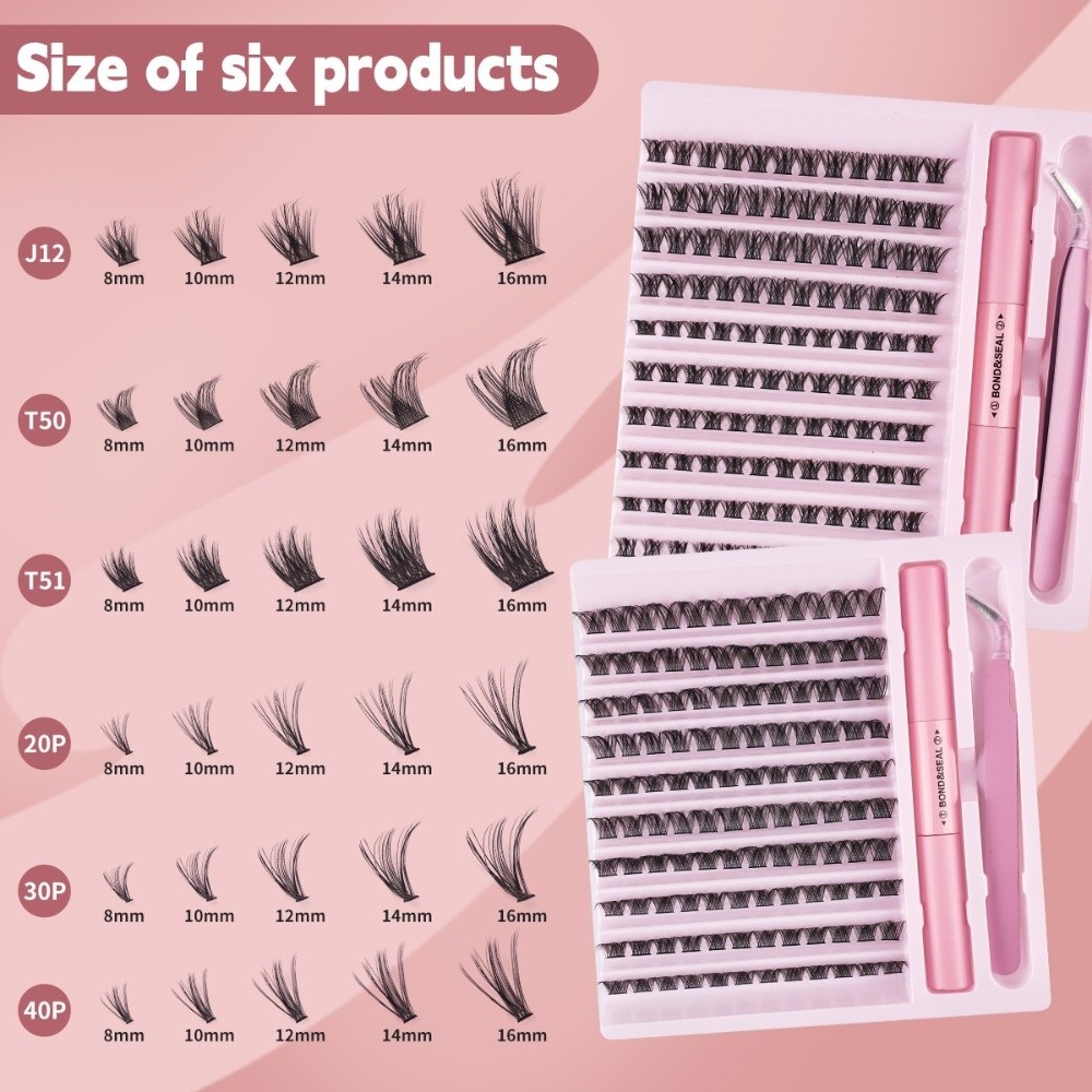 Hoge kwaliteit Bond & Seal nep - Eyelash Extension Cluster recensie en prijs