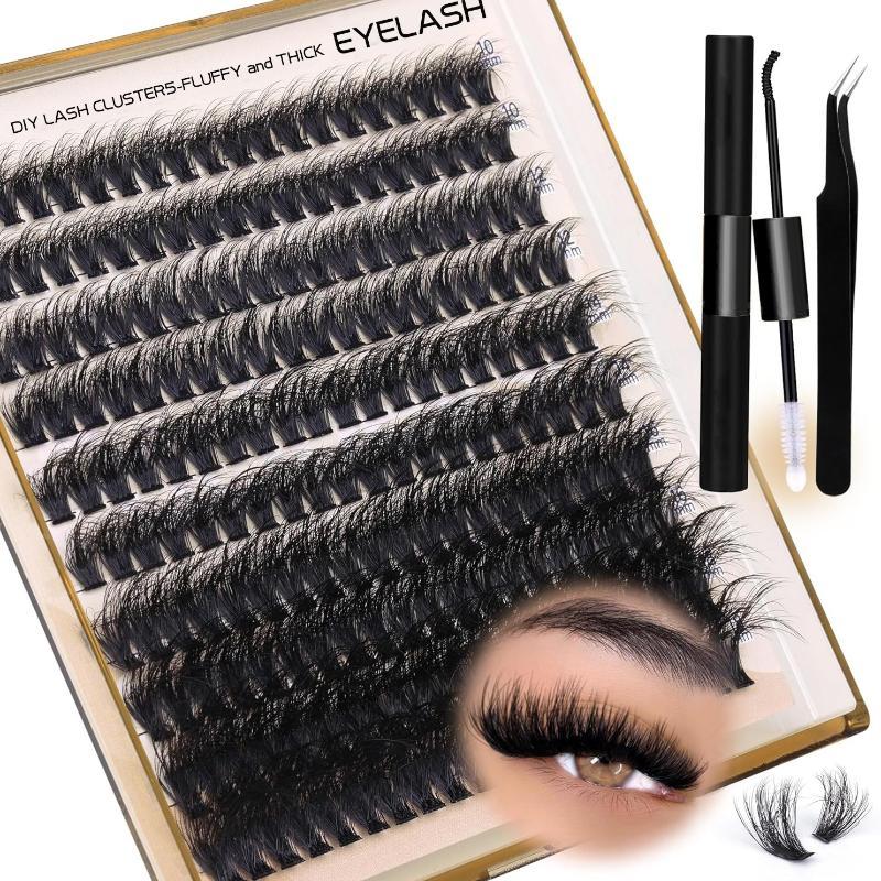 Nieuwe Pluizige Dikke Wimpercl - Eyelash Extension Cluster recensie en prijs