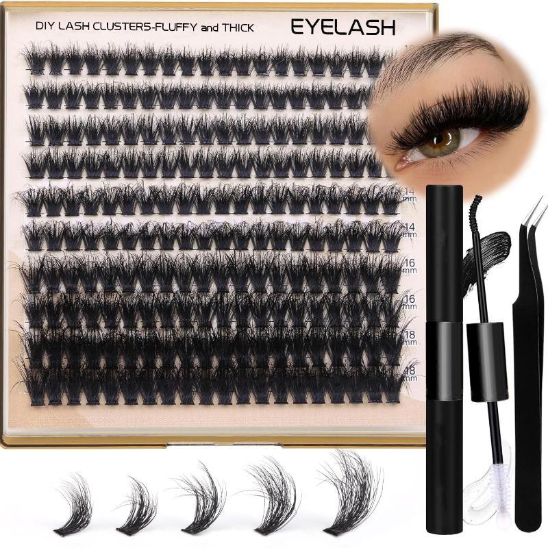Nieuwe Pluizige Dikke Wimpercl - Eyelash Extension Cluster recensie en prijs
