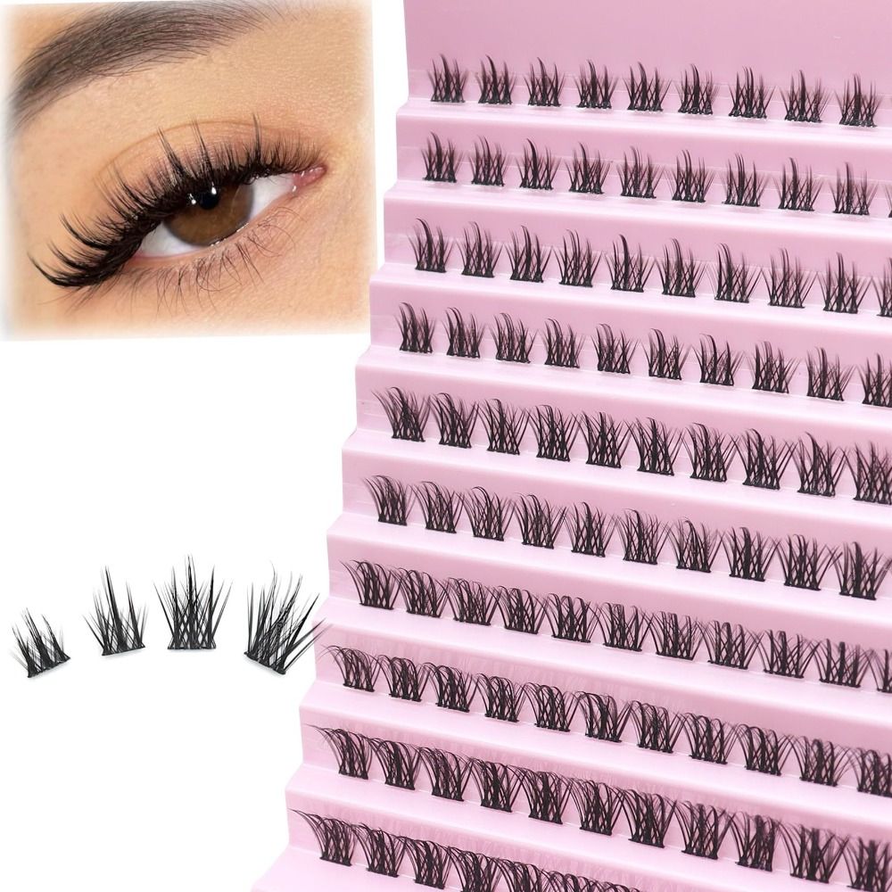 Natuurlijke look valse wimpers - Eyelash Extension Cluster recensie en prijs
