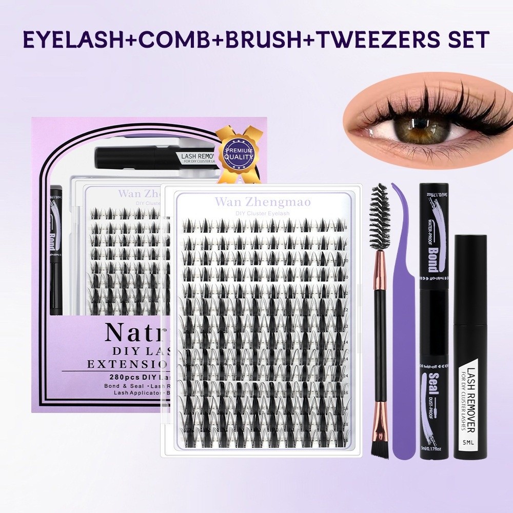8-18mm Lange Kunstwimpers Bond - Eyelash Extension Cluster recensie en prijs