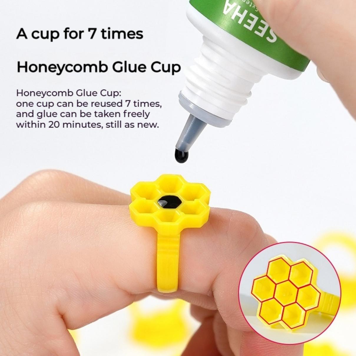 50PCS Houder Ring Cups voor Wi - Eyelash Extension Adhesive recensie en prijs