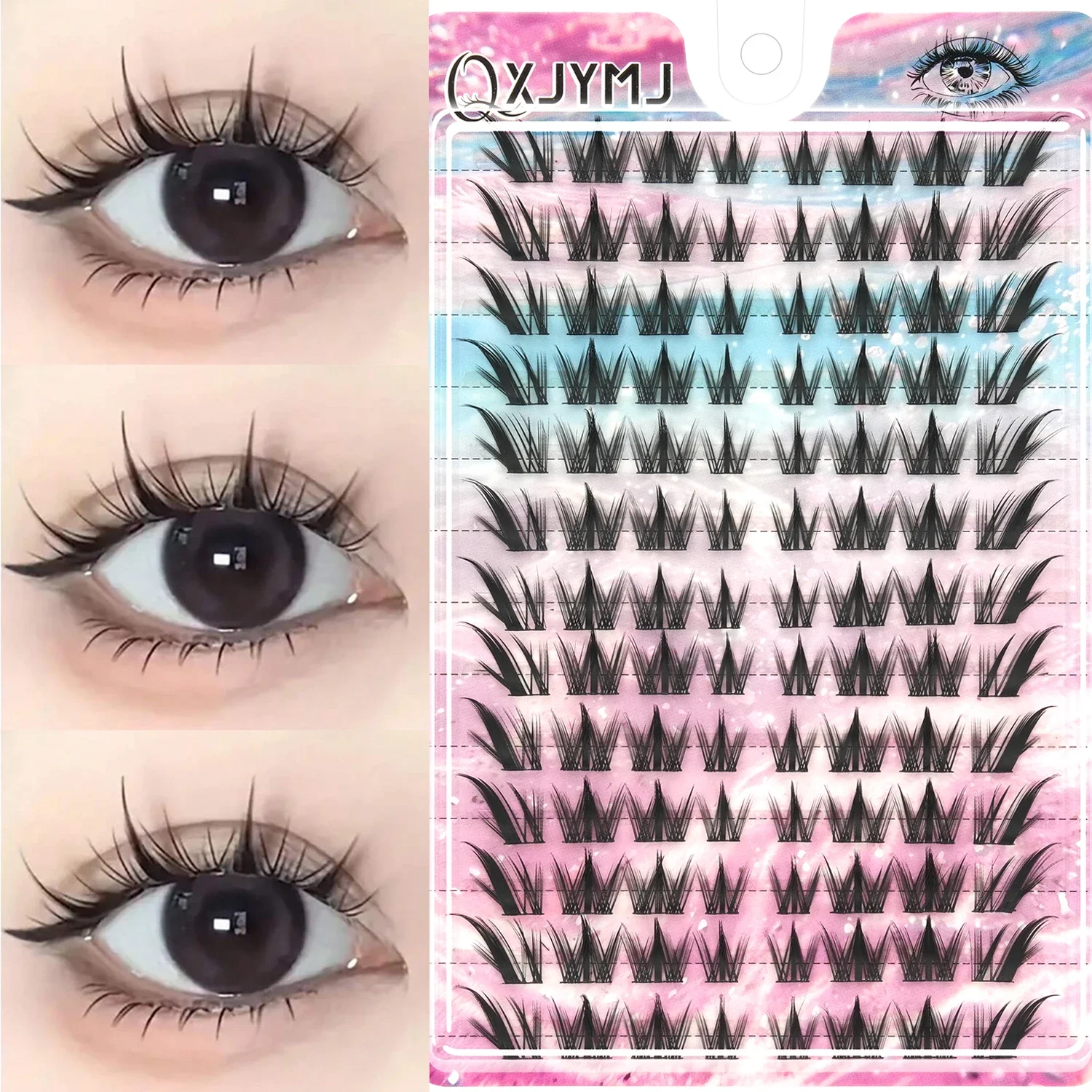 156 stuks D Curl Manga Doll Ey - Eyelash Extension Cluster recensie en prijs