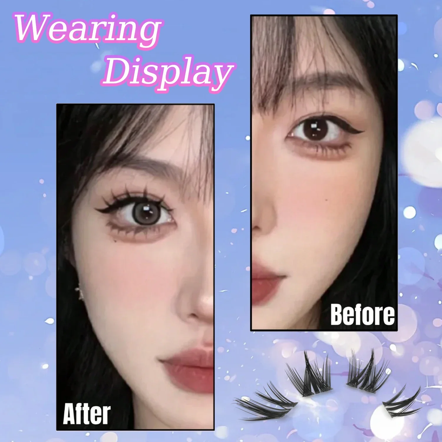156 stuks D Curl Manga Doll Ey - Eyelash Extension Cluster recensie en prijs
