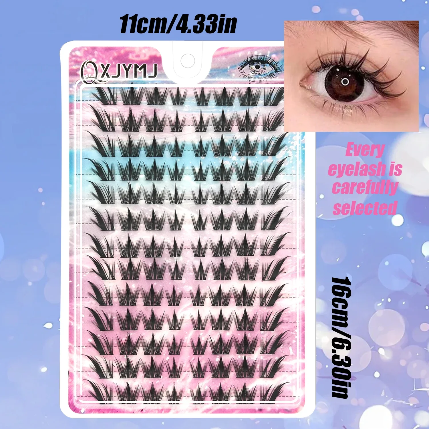 156 stuks D Curl Manga Doll Ey - Eyelash Extension Cluster recensie en prijs